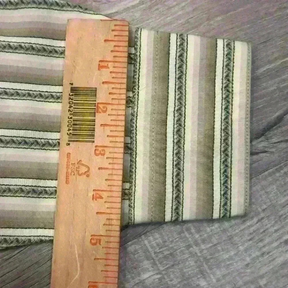 Lot Of 2 Tommy Bahama Mens Long Sleeve Tencel Shirt Striped Button Preppy READ - Picture 14 of 16